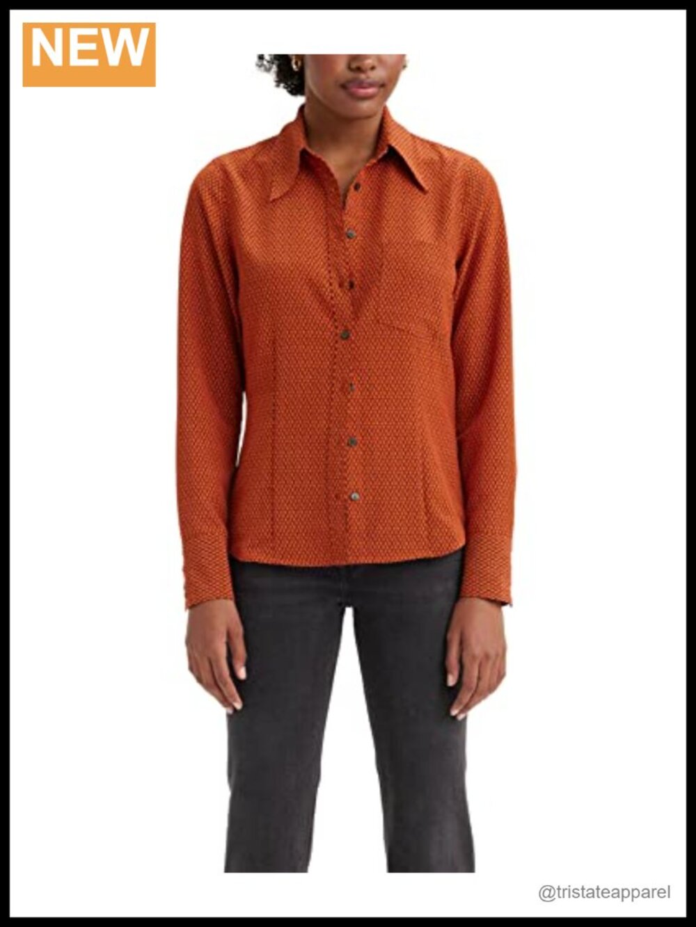 Levi's Jasper Women's Long Sleeve Button Down Blouse